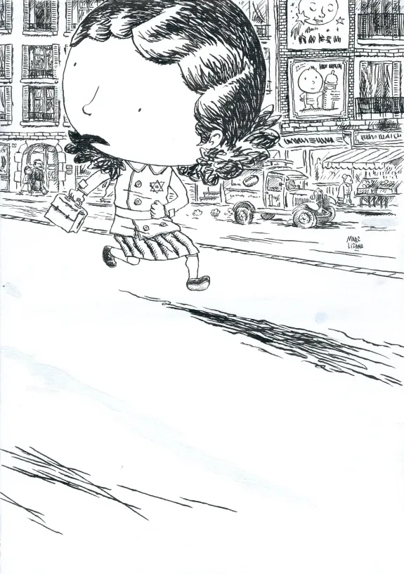 Couverture, L'enfant caché, Marc Lizano