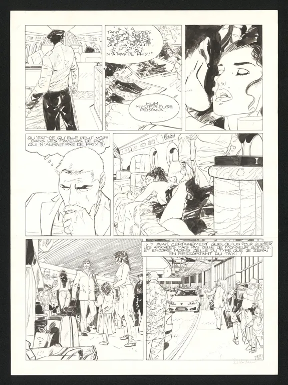 Planche noir et blanc, I.R.$. - All Watcher, La Nébuleuse Roxana (T.2), Daniel Koller