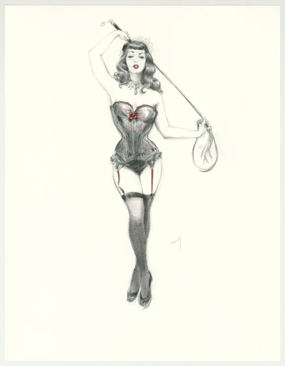 Illustration couleur, Pin-up Art, Maly Siri