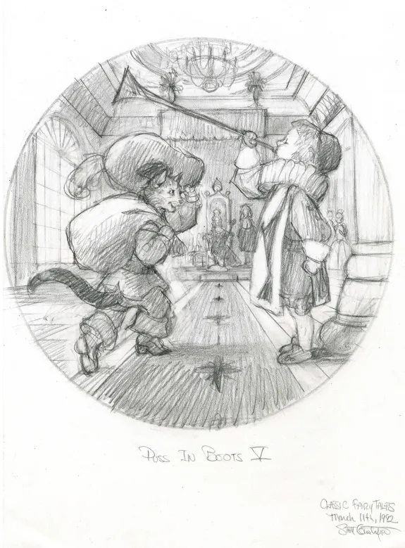Sketch, Scott Gustafson