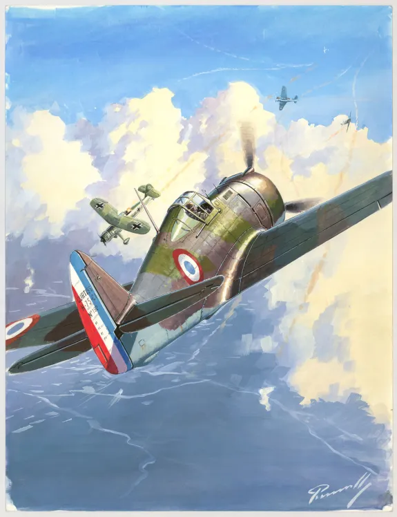 Colored illustration, Lucio Perinotto