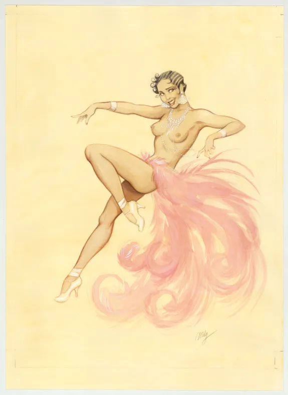 Illustration couleur, Pin-up Art, Maly Siri