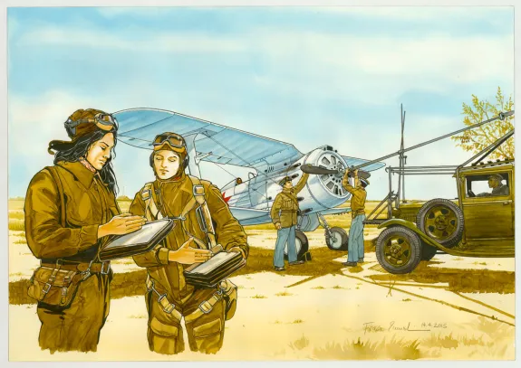 Illustration couleur, Franz Zumstein