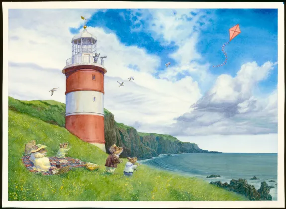 Illustration couleur, Christopher Dunn