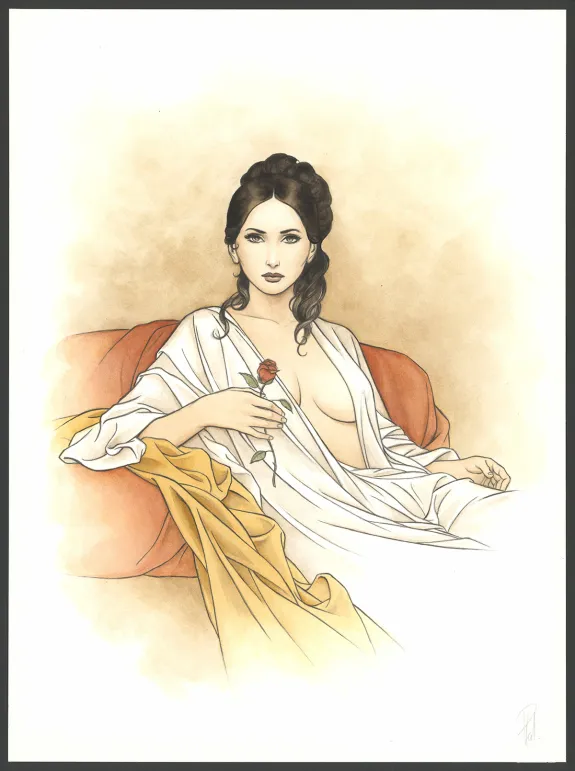 Illustration couleur, Victor Hugo, aux Frontières de l'Exil, Laurent Paturaud