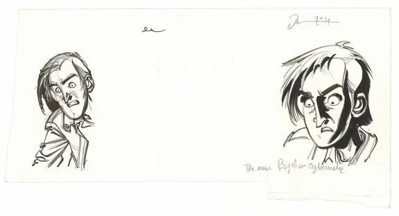 Illustration noir et blanc, Soda, Résurrection (T.13),  Dan