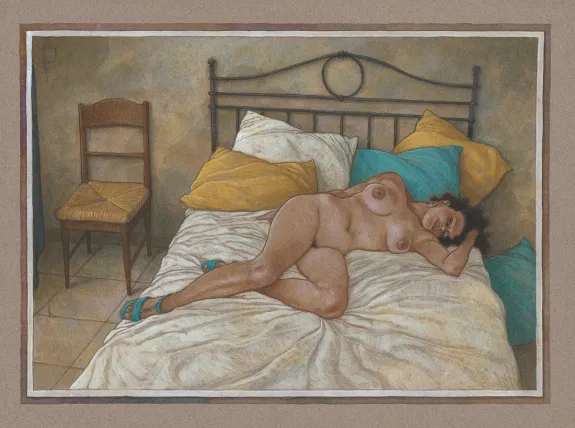 Illustration couleur, Ardalén, Miguelanxo Prado