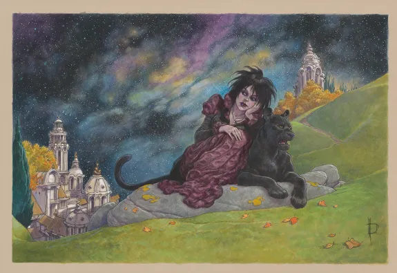 Illustration couleur, Sandman, Miguelanxo Prado