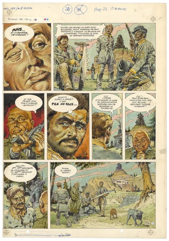 Planche couleur, Mac Coy, La Légende d'Alexis Mac Coy (T.1), Antonio Hernandez Palacios