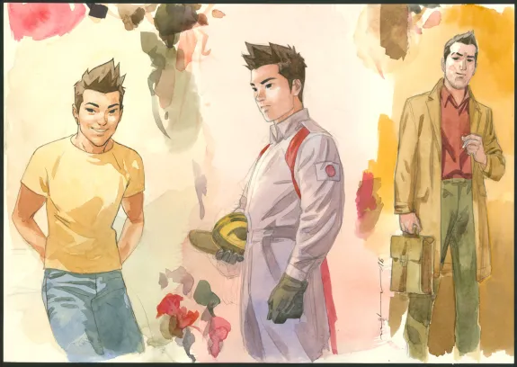 Illustration couleur, Tebori, Marcial Toledano