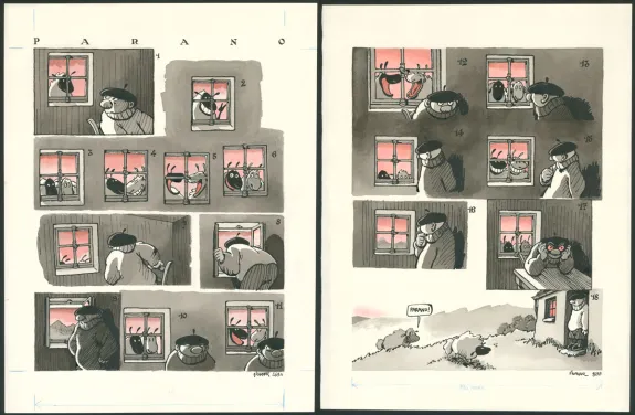 Planche couleur, Le Génie des alpages ,  F'murr