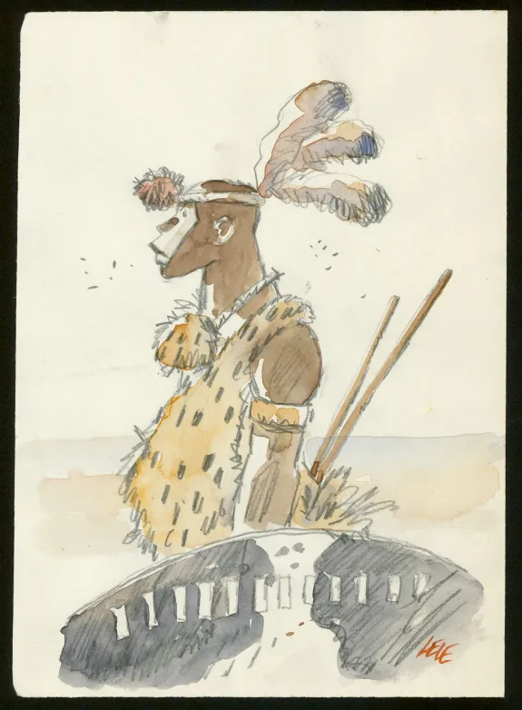 Illustration couleur, Lele Vianello
