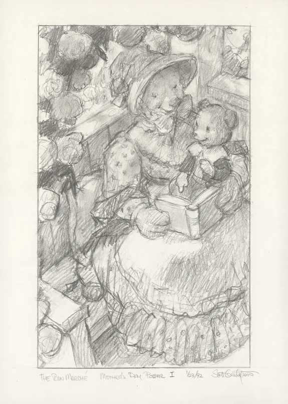 Sketch, Scott Gustafson