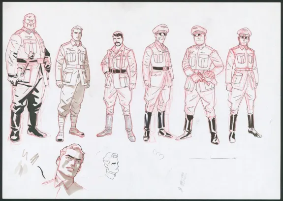 Illustration noir et blanc, WW 2.2, Marcial Toledano