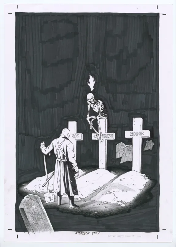Couverture, Hellboy, Ben Stenbeck