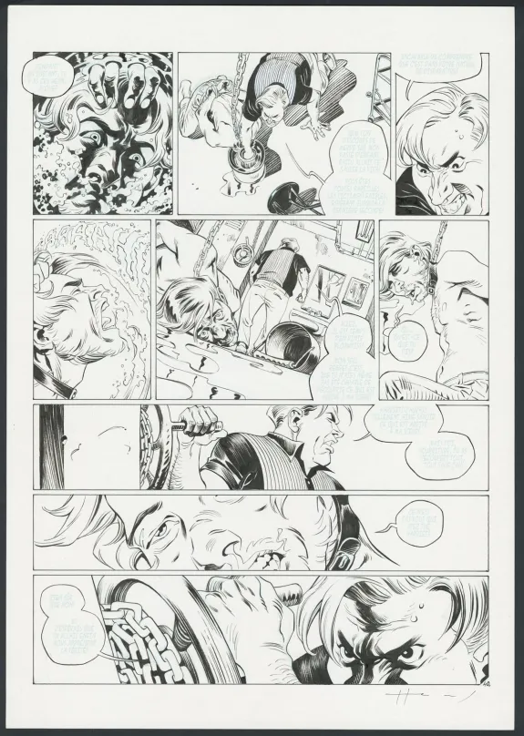 Planche noir et blanc, Millenium, Josep Homs