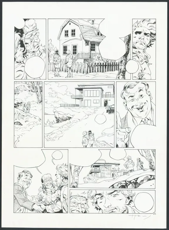 Planche noir et blanc, Millenium, Josep Homs