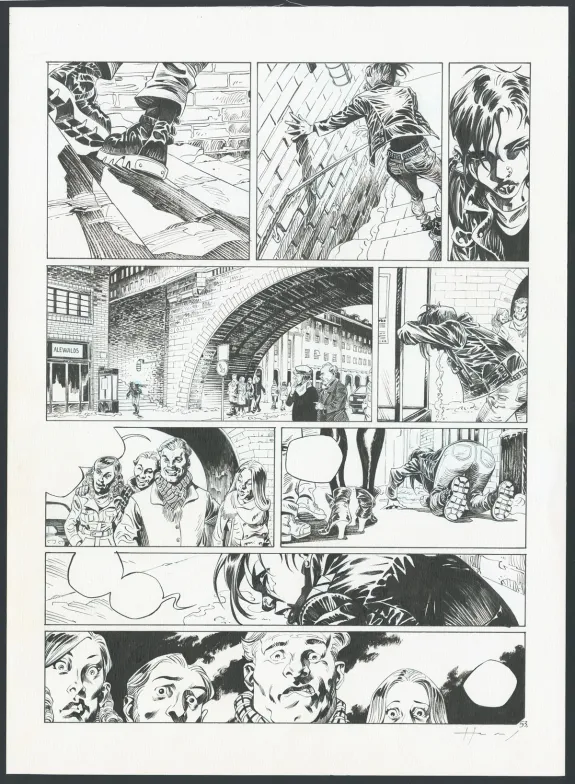 Planche noir et blanc, Millenium, Josep Homs