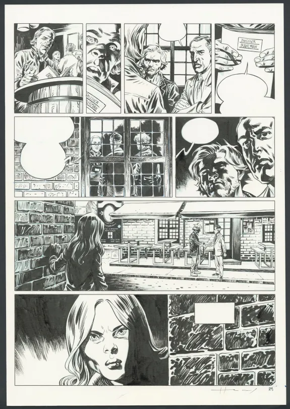Planche noir et blanc, Millenium, Josep Homs