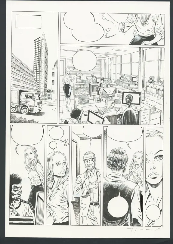 Planche noir et blanc, Millenium, Josep Homs