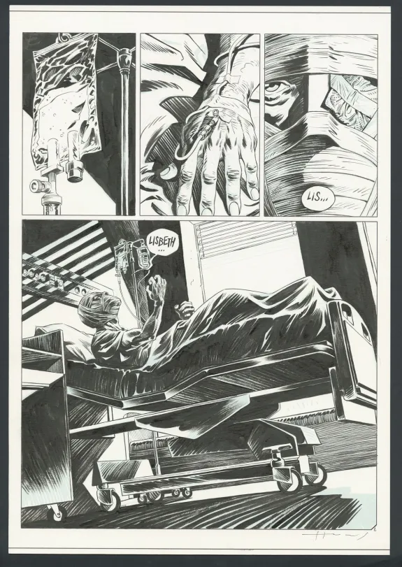 Planche noir et blanc, Millenium, Josep Homs