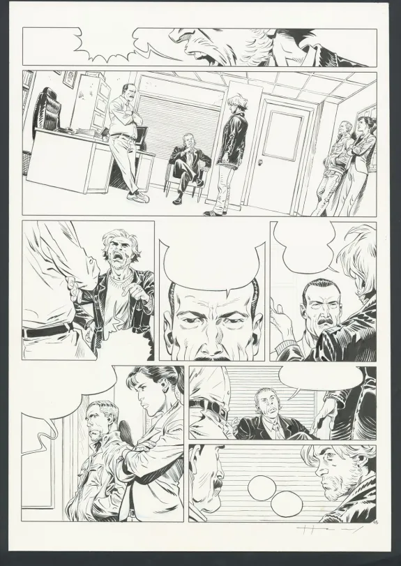 Planche noir et blanc, Millenium, Josep Homs