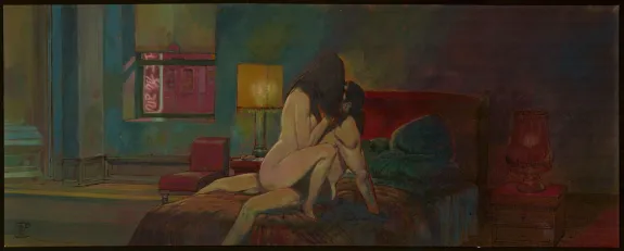Illustration couleur, Corps et âme,  Jef