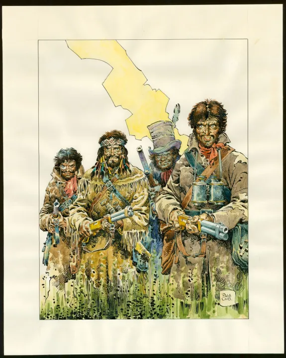 Couverture, Mac Coy, Trafiquants de scalps (T.7), Antonio Hernandez Palacios