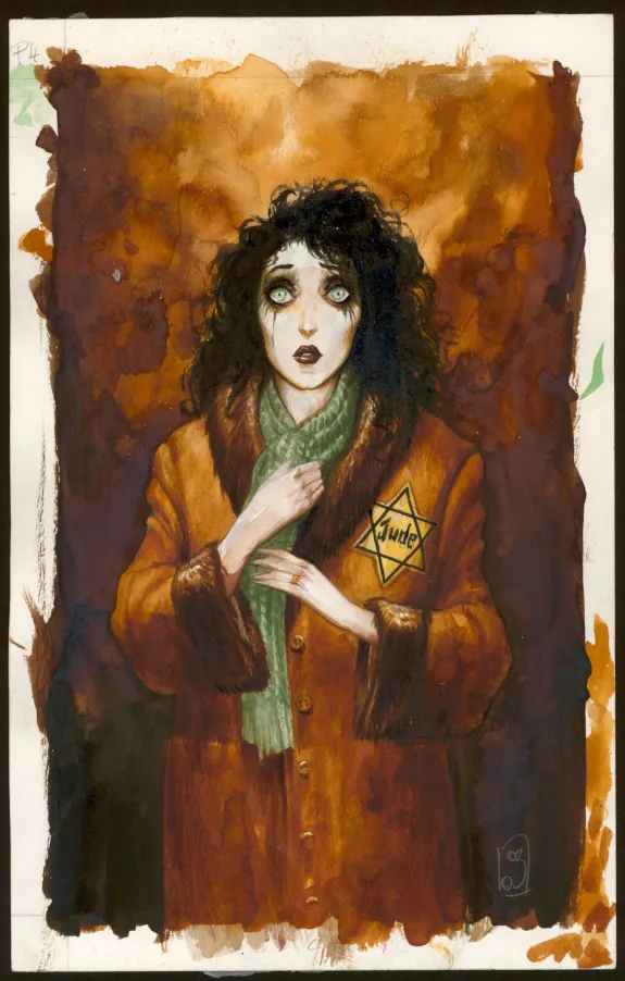 Illustration couleur, Requiem Chevalier Vampire, Dracula (T.3), Olivier Ledroit