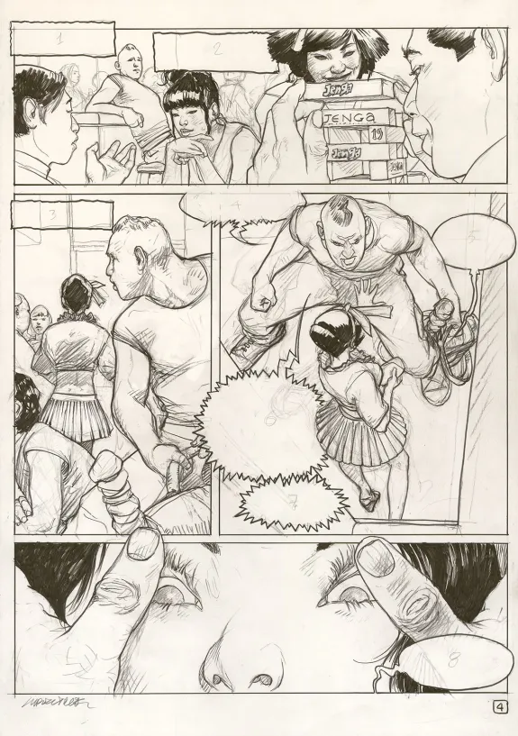 Planche noir et blanc, Tanino Liberatore