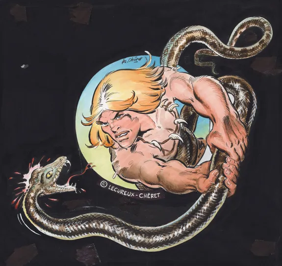 Projet de couverture, Rahan, Intégrale (T.15), André Cheret