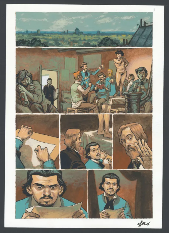 Planche couleur, Monet, nomade de la lumière ,  Efa