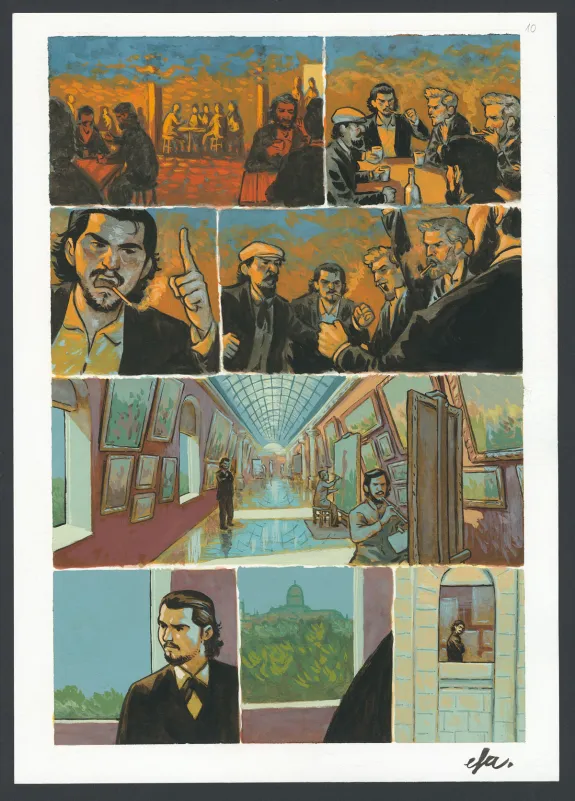 Planche couleur, Monet, nomade de la lumière ,  Efa