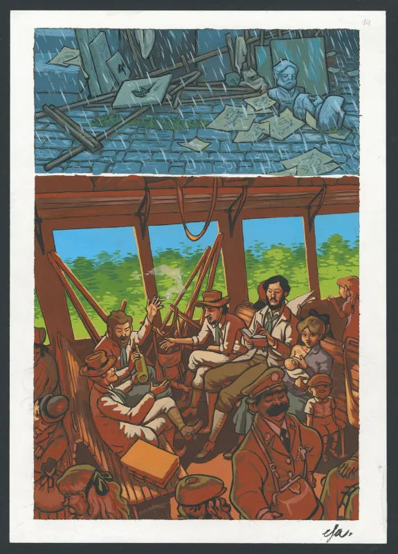 Planche couleur, Monet, nomade de la lumière ,  Efa