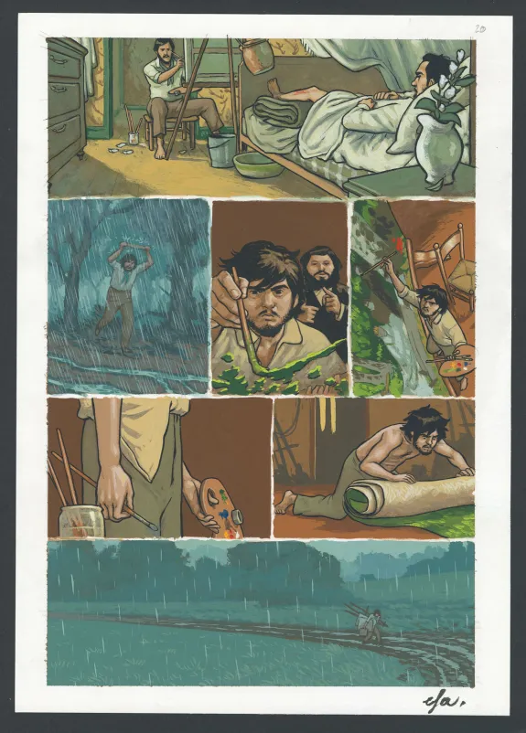 Planche couleur, Monet, nomade de la lumière ,  Efa
