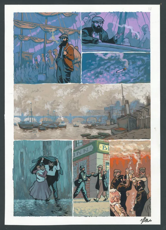 Planche couleur, Monet, nomade de la lumière ,  Efa