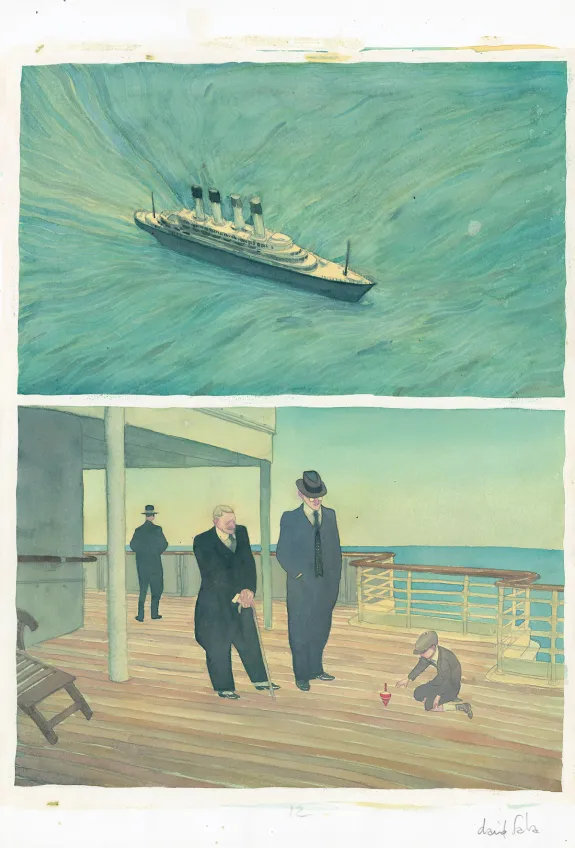 Planche couleur, Le Joueur d'échecs, David Sala