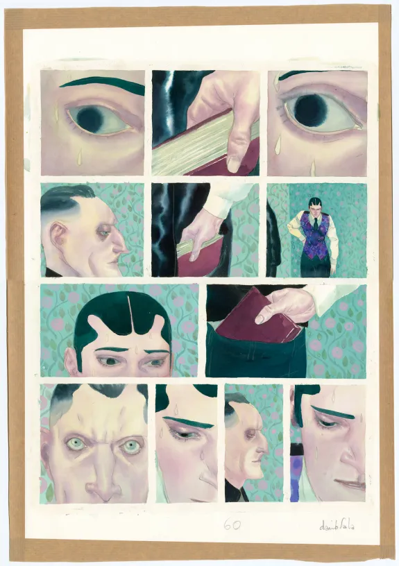 Planche couleur, Le Joueur d'échecs, David Sala