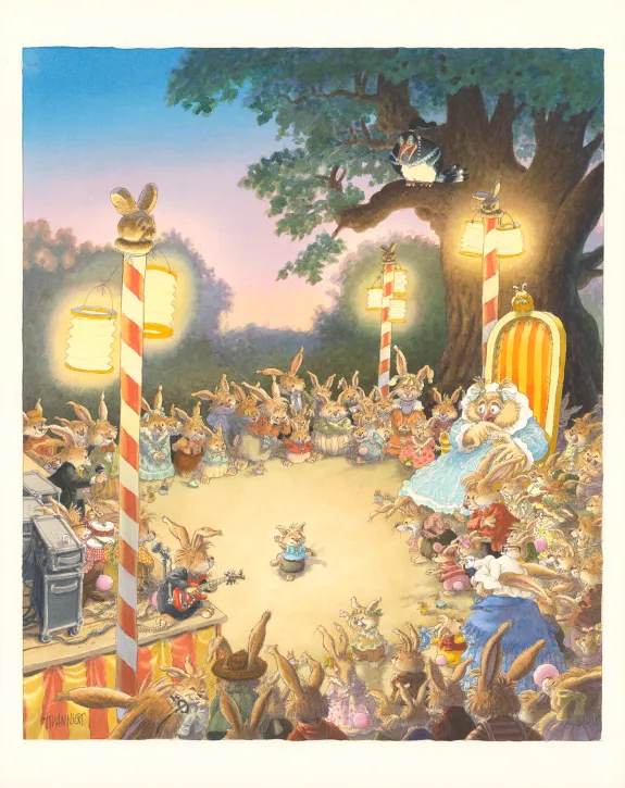 Colored illustration, La Famille Passiflore , À bâbord les Passiflore (T.1), Loïc Jouannigot