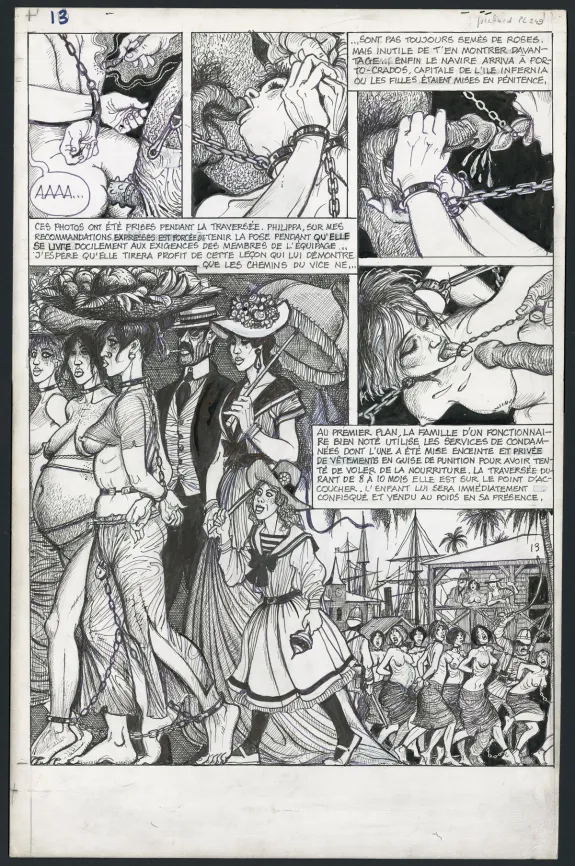 Planche noir et blanc, Mandoline, Georges Pichard