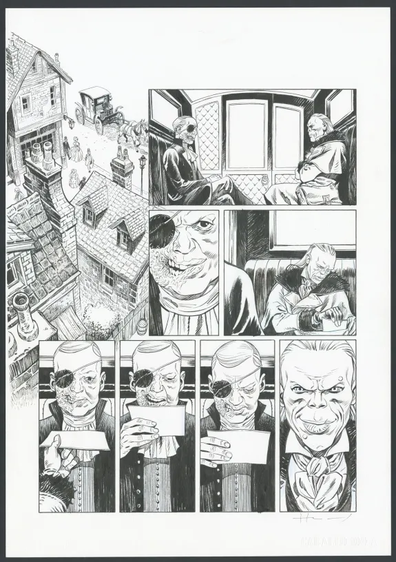 Planche noir et blanc, Shi, Revenge ! (T.3), Josep Homs