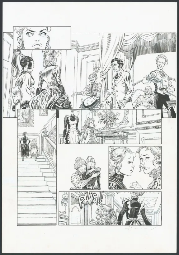 Planche noir et blanc, Shi, Revenge ! (T.3), Josep Homs