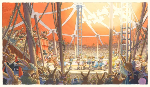 Colored illustration, La Famille Passiflore , Bravo les Passiflore !, Loïc Jouannigot