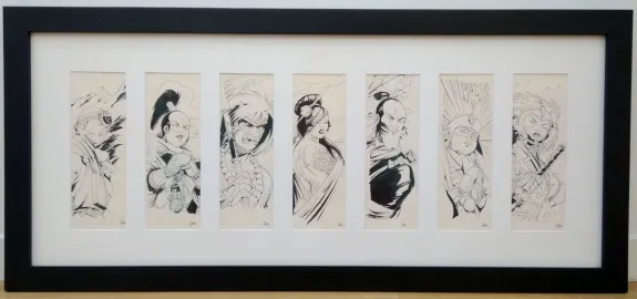 Illustration noir et blanc, Okko,  Hub