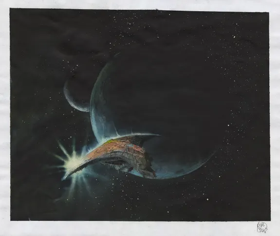 Colored illustration, TER, L'Étranger (T.1), Christophe Dubois