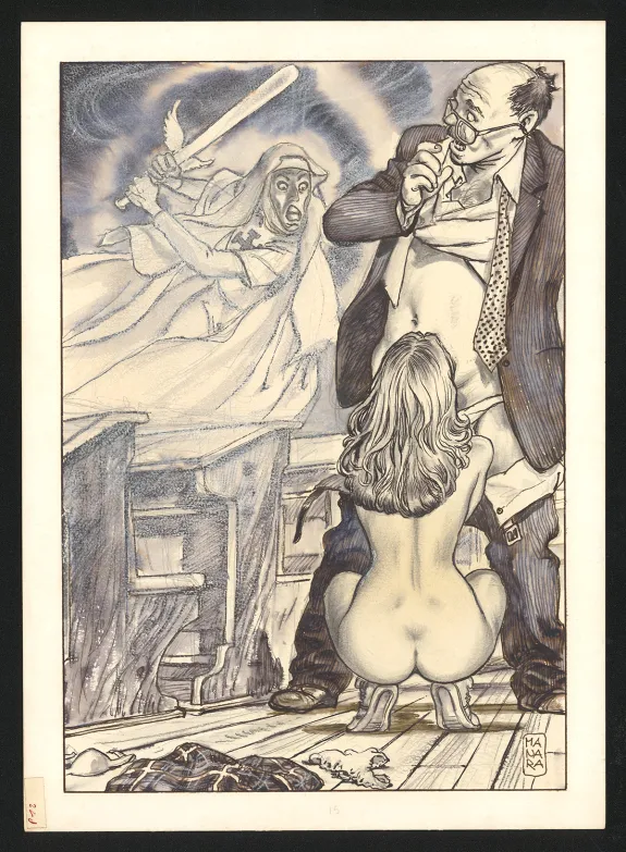 Illustration couleur, Milo Manara