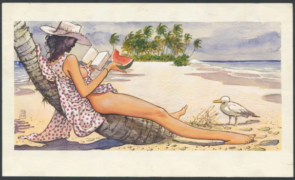 Illustration couleur, Milo Manara