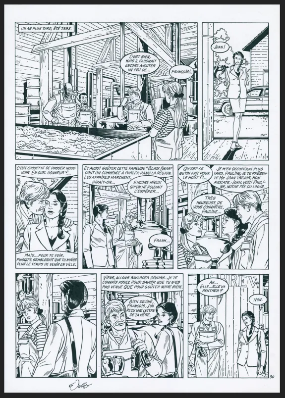 Les Maîtres de l'orge, Frank, 1997 (T.7), Francis Vallès