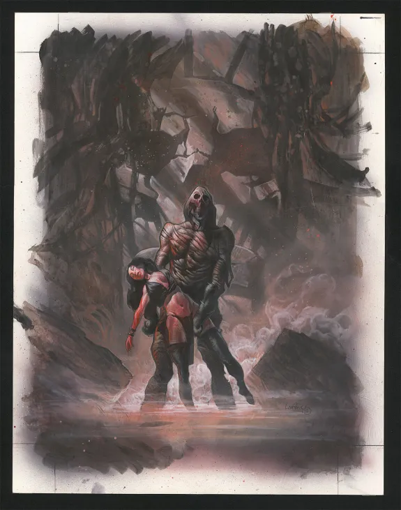 Couverture, Le Serment de l'Ambre, Portendick (T.2), Mathieu Lauffray