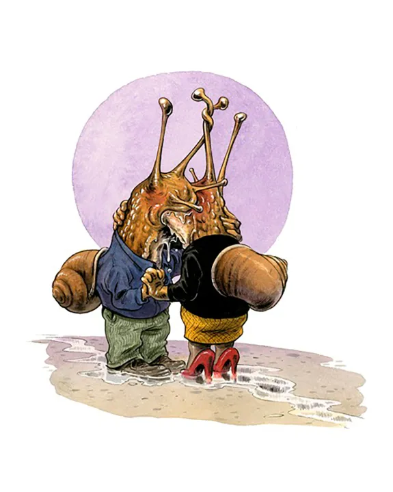 Illustration couleur,  Guznag